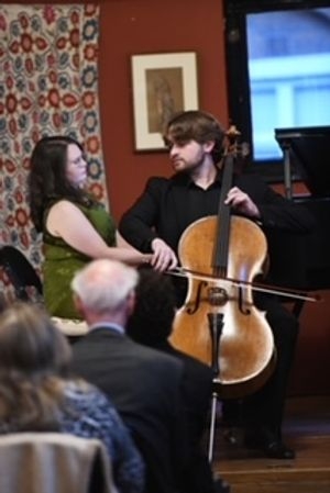 Georgina Cassidy (Piano) and Jayden Lamcellari (Cello)