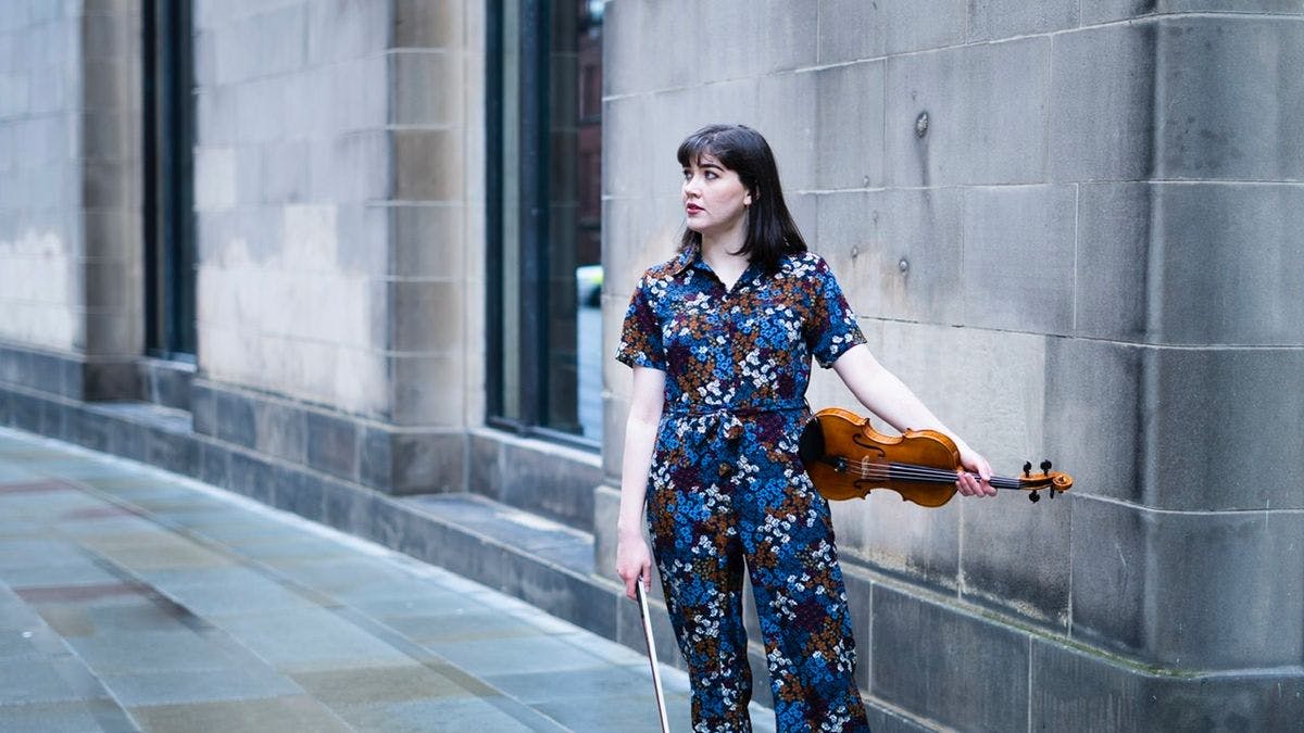 Mollie Wrafter, recipient of Irish Heritage’s Music Bursary for Performance in 2019